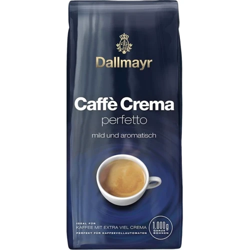 Кофе Dallmayr Cafe Crema Perfetto (в зернах) 1 кг (DL12626): Вид напитка кофе в зернах