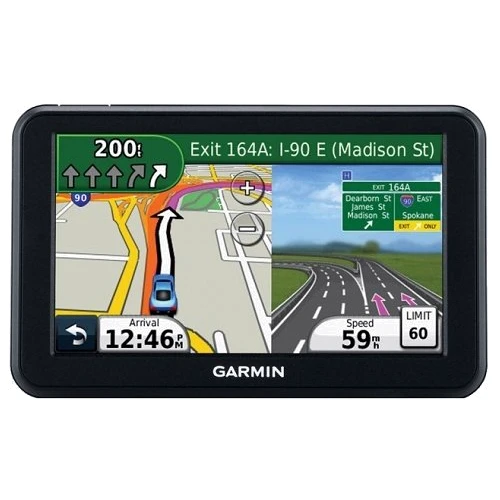 Garmin Nuvi 140LMT CEU Аэроскан (010-01109-02): Дисплей 4.3" TFT (480х272 точек), 65 тыс. цветов, сенсорный