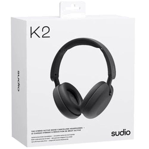 Наушники Sudio K2 Black (K2BLK): Дополнительно влагозащита, Басовые наушники, Совместимость с Apple, Совместимость с Android