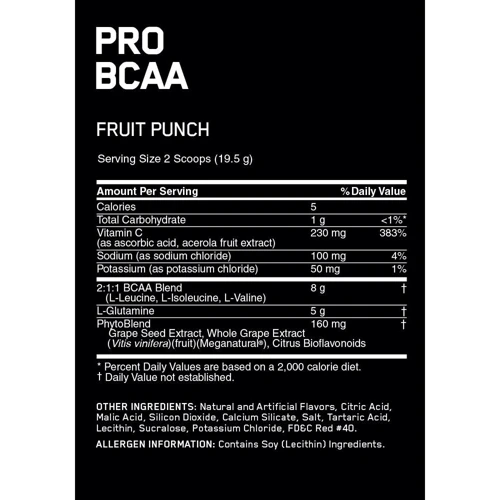 Аминокислота для спорта Optimum Nutrition Pro BCAA 390 g /20 servings/ Raspberry Lemonade: Вкус Малиновый лимонад