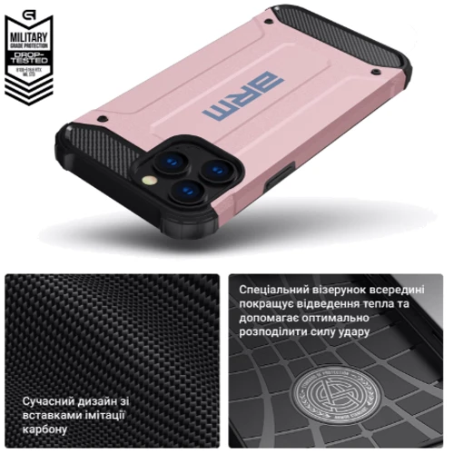 Чехол для телефонов ArmorStandart Panzer Pink for Samsung A065 Galaxy A06 (ARM80150) фото 6