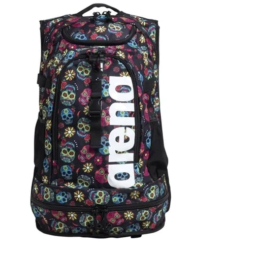 Рюкзак Arena FASTPACK 2.2 ALLOVER Crazy Skulls Carnival черный (002487-128)