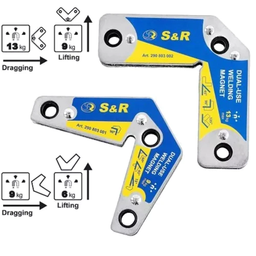 Магнитный держатель S&R Power 2 шт 9кг и 13кг (290803000) фото 2