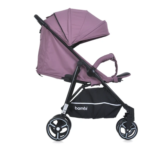 Коляска прогулочная детская Bambi (M 4249-2 Mauve Matt): Материал колес EVA