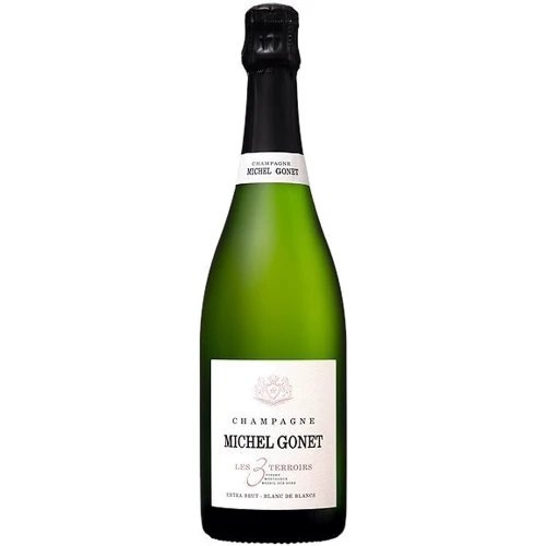 Шампанское Michel Gonet Les 3 Terroirs Extra-Brut Champagne AOC, белое брют, 0.75л 12.5% (PRV3419495020979)