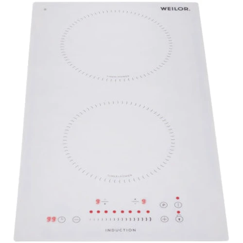 Варочная поверхность электрическая WEILOR WIS 322 WHITE: Индукционных конфорок 2