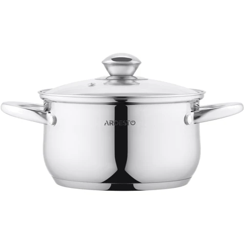 Кастрюля Ardesto Gemini Gourmet 2.3 л (AR1923GSS): Диаметр, см 18