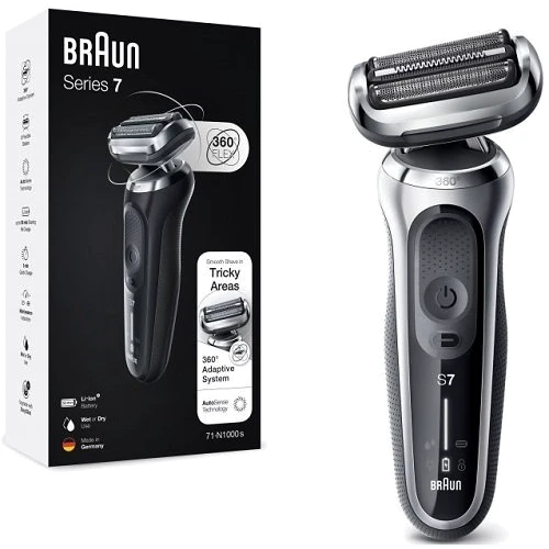 Электробритва Braun Series 7 71-S1000s SILVER / BLACK фото 4