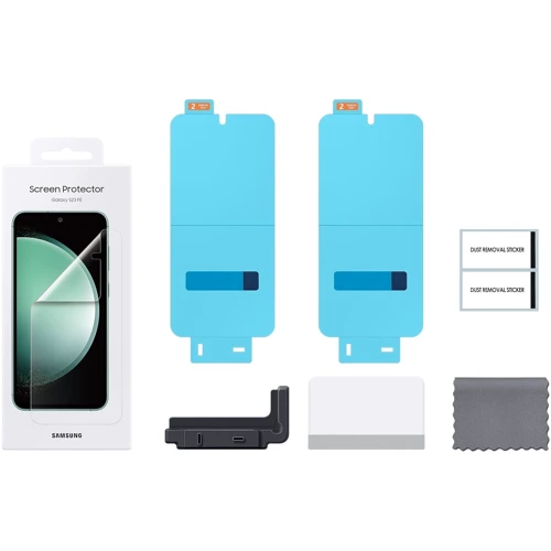 Аксессуар для смартфона Samsung Screen Protector Anti-Reflecting (EF-US711CTEGWW) for Samsung S711 Galaxy S23 FE: Цвет прозрачный