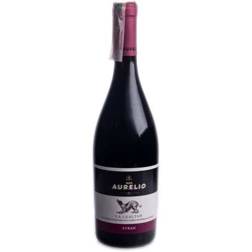 Вино Don Aurelio Syrah D.O.P. Valdepenas красное сухое 0.75л 13% (PLK8437000044451)