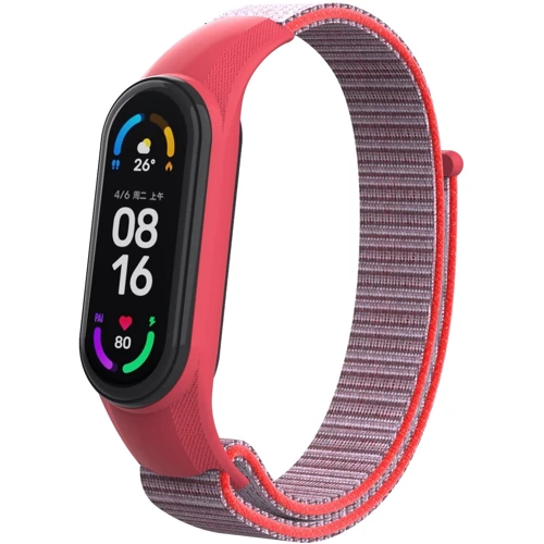 Ремешок ArmorStandart Nylon Grey/Red (ARM67853) for Xiaomi Mi Band 7/6/5/4: Тип Ремешок