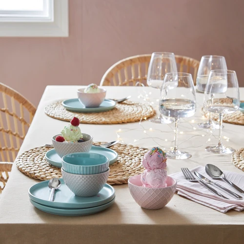 Килимок для кухні ІКЕА SOARÉ для сервірування Водяний гіацинт 37 см (400.825.36)