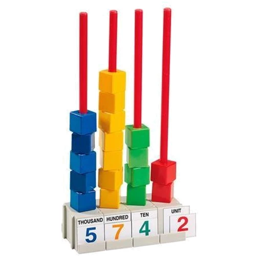 Набор для счета Gigo Кубики на стержнях 2 см (1127)