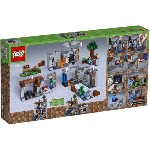 LEGO Minecraft Пригоди на скелях (21147): Серія MINECRAFT
