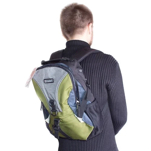Мужской рюкзак Onepolar зеленый (W1309-green): Фактура Тканая, Матовая