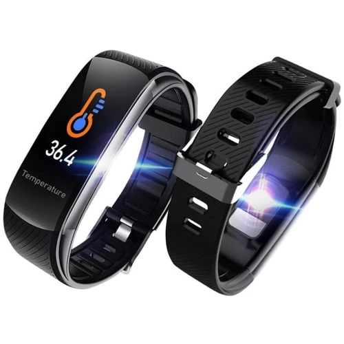 Фитнес-браслет Lemfo C6T Black: Регулировка размера есть
