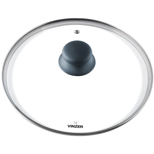 Крышка VINZER стеклянная 28 см (50516): Тип крышка