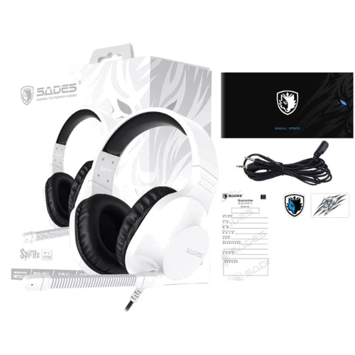 Наушники Sades SA-721 Spirits White (sa721wtj) фото 8