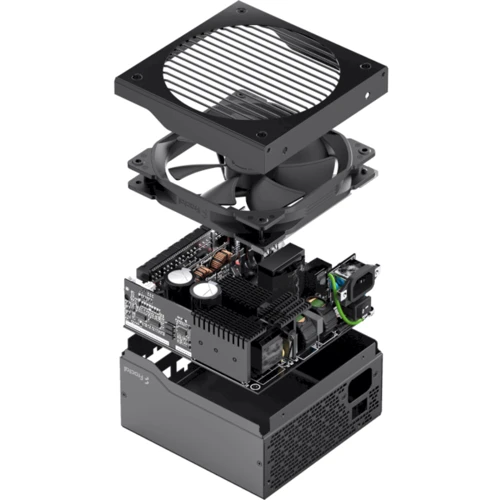 Блок живлення Fractal Design 860W Ion + 2 Platinum (FD-P-IA2P-860-EU): Вентилятор нижньої стінки 140 мм