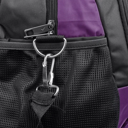 Жіноча спортивна сумка Valiria Fashion фіолетова (DETAO2700-7): Фактура Ткана, матова