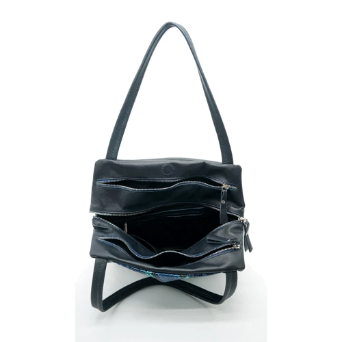 Женская сумка тоут ARTiS Bags синяя (1735 4618-7316): Тип ручки Длинная ручка, С двумя ручками