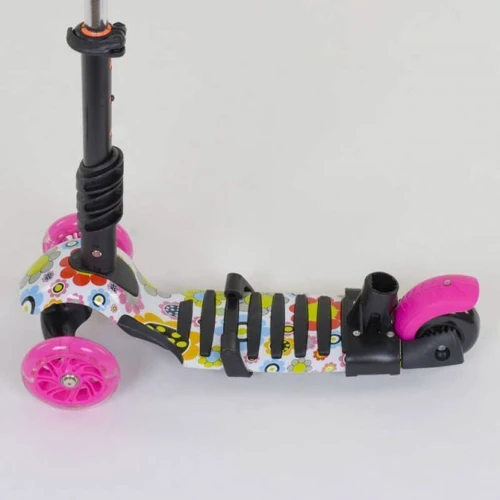 Самокат Best Scooter розовый (74230): Максимальная допустимая нагрузка, кг 60