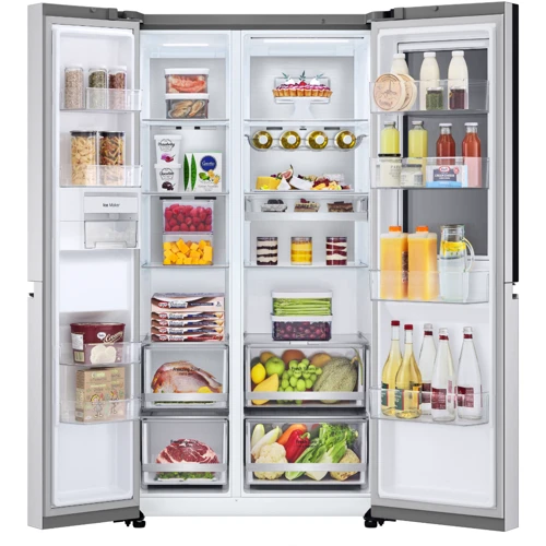 Холодильник Side-by-Side LG GC-Q257CAFV: Объем морозильной камеры, л 270