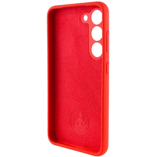 Чехол для телефонов Lakshmi Case Silicone Cover Full Camera Red for Samsung S926 Galaxy S24 Plus: Материал силикон