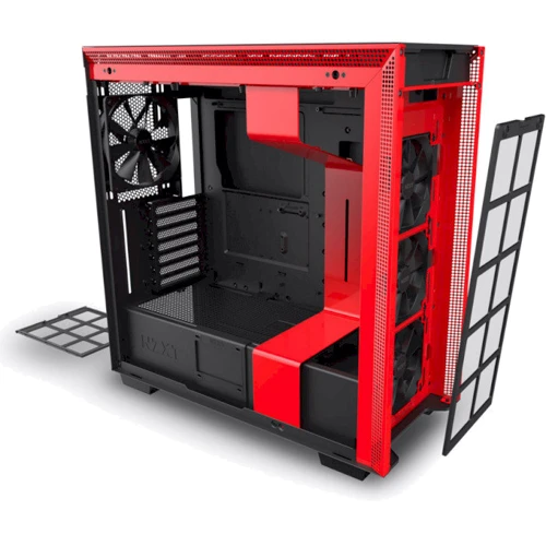 Корпус ZXT H710 Black-Red (CA-H710B-BR) фото 7