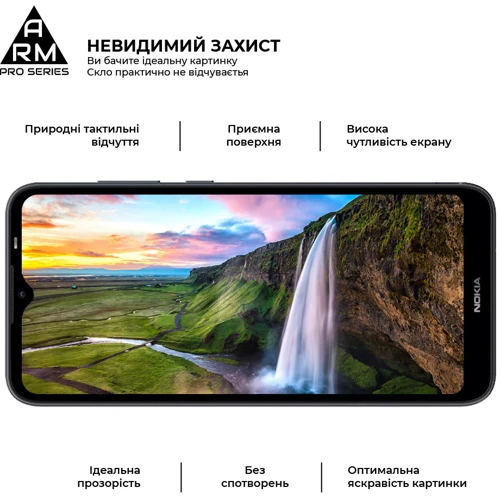 Аксессуар для смартфона ArmorStandart Tempered Glass Pro Black for Nokia С20 (ARM58809) фото 6