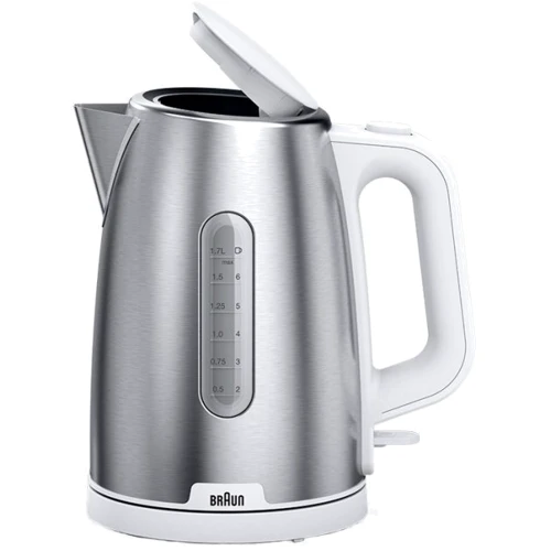 Електрочайник Braun WK 1500 WH: Тип нагрівального елементу диcковый (cкрытый)