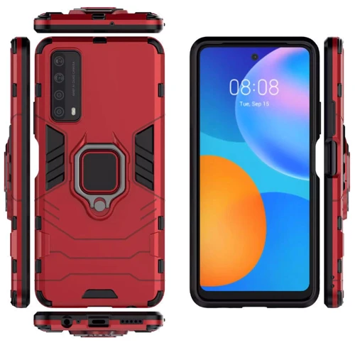 Чехол для телефонов Mobile Case Transformer Ring Dante Red for Huawei P Smart 2021: Тип накладка на заднюю часть