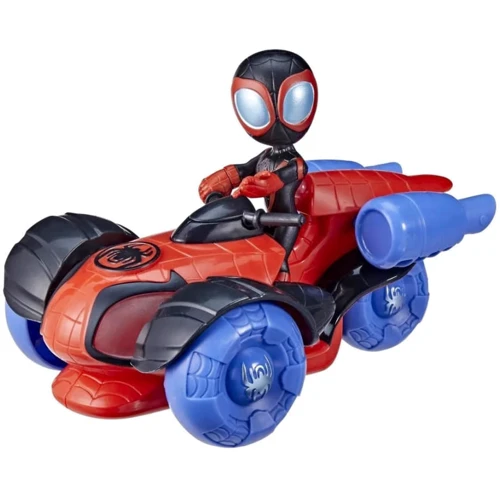 Транспортное средство SPD Hasbro Человека-паука серии Спайдер-Верс (F4531 SAF GLOW TECH TECHNO RACER) фото 2