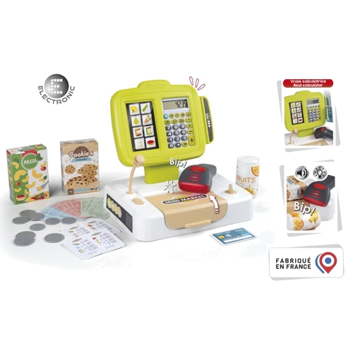 Электронная касса Smoby со сканером 21х16 х21,5 см (350113) фото 3