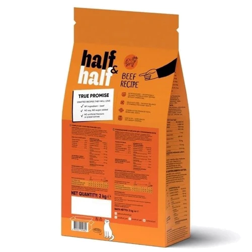 Сухой корм Half & Half для стерилизованных кошек с говядиной 2 кг (4820261920802): Возраст Взрослые