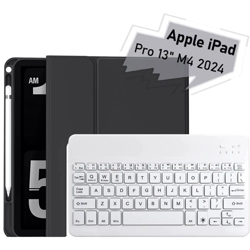 Аксесуар для iPad BeCover Case Smart Keyboard Black для iPad Pro 13 2024 M4 (713003)