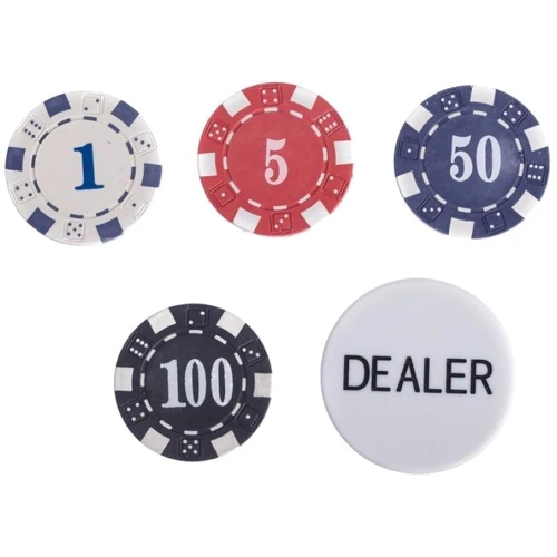 Набор для покера LasVegas 200 фишек (2944): Вид азартные