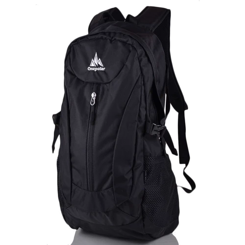 Чоловік рюкзак Onepolar чорний (W1802-black)