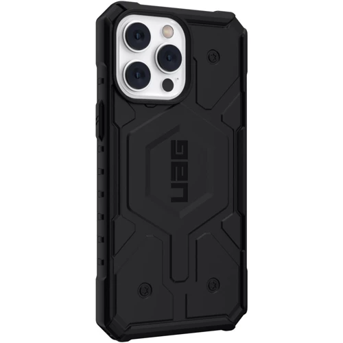Чехол для iPhone Urban Armor Gear UAG Pathfinder Magsafe Black (114055114040) for iPhone 14 Pro Max: Материалы поликарбонат и полиуретан