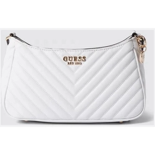 Женская сумка багет GUESS KEILLAH SHOULDER BAG белая (HWQG8690180-WHI)