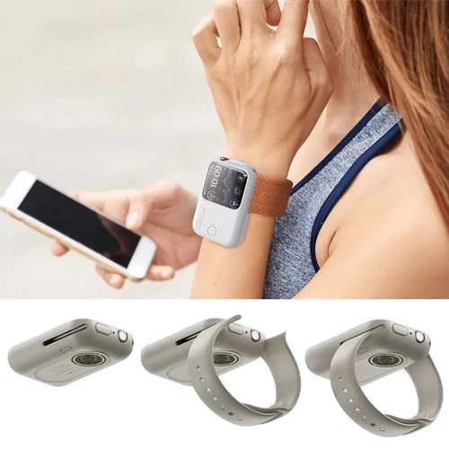 Чехол для Apple Watch Epik Battery Case 1200mAh Moon White for Apple Watch 49mm фото 6