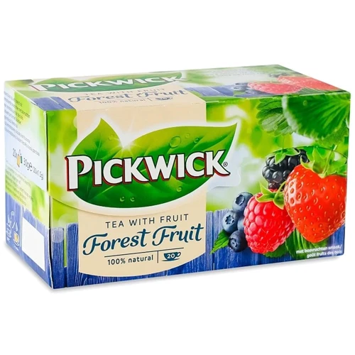 Чай Pickwick черный с кусочками лесных ягод 20x1.5 г (8711000564332)