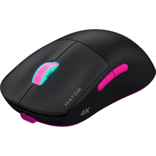 Мишка HATOR Quasar 2 Ultra 4K Wireless Black/Pink (HTM570BP): Тип сенсора оптический