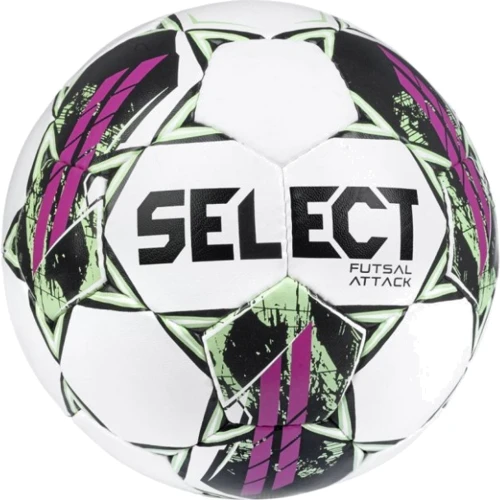Мяч для игры Select FUTSAL ATTACK v22 футзальный бело-розовый Уни 4 (107346-419)