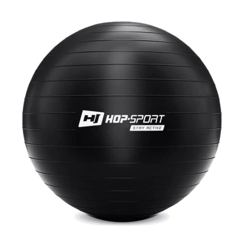 Мяч для фитнеса Hop-Sport HS-R075YB black 75 см