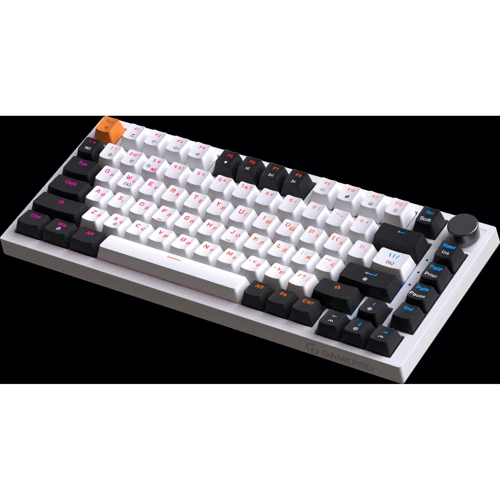 Клавиатура GamePro MK160W (Red) с Hot-Swap RGB White: Количество клавиш 82