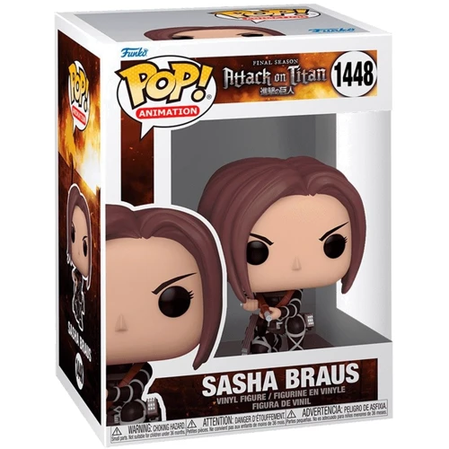 Ігрова фігурка Funko POP! серії Атака титанів - Саша Браус (67927): Серія Attack on Titan