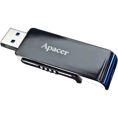 USB-флешка Apacer AH350 16GB USB 3.0 Black (AP16GAH350B-1): Объем памяти 16 GB