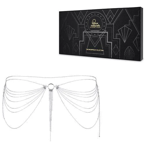 Украшение Bijoux Indiscrets Magnifique Waist Chain - silver