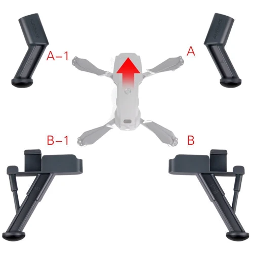 Удлинители шасси Sunnylife для безопасной посадки DJI Mavic 2 Pro/Zoom фото 4